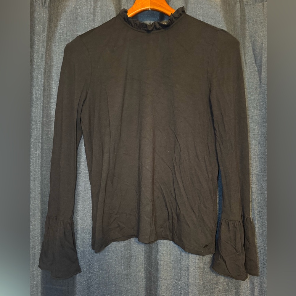 Volcom Black Long Sleeve Women's Top